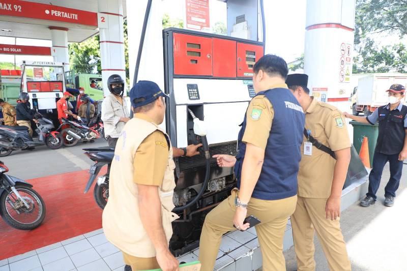 Jelang Nataru SPBU Di Kota Tangerang Aman, Tidak Ada Kejanggalan ...